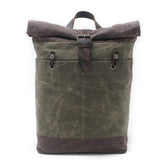 Vintage Canvas Waterproof Backpack For Men_Cwab5542