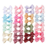 GLITTER BOW HAIR CLIP SET FOR GIRLS PARTY DAILY_CWAHA6731