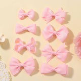 HANDMADE RIBBON BOW HAIR CLIPS FOR BABIES_CWAHA6728