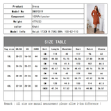 LONG SLEEVE WRAP DRESS FOR PLUS SIZE WOMEN_CWDSD8474