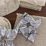 BOW LACE HAIRBAND LEATHER HAIR ROPE HEADDRESS_CWAHA3710