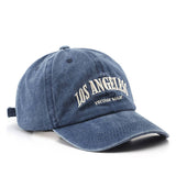 Washed Letter Embroidery Baseball Hat Sun Hat Cwah1261