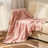 Knitted Weighted Throw Blanket For Couch_Cwmm0211