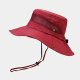 BREATHABLE UV FISHING HIKING SUN HAT FOR MEN WOMEN_CWAH3836