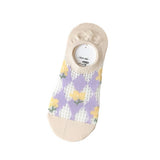 Women Cartoon Invisible Hollow Socks_Cwms0434