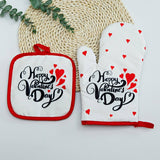 KITCHEN OVEN SCALD PROOF HEAT INSULATED GLOVES_CWMM1449