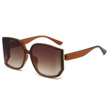 ANTI UV LARGE FRAME POLYGONAL CURVED SUNGLASSES_CWASG0392