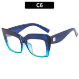 FASHIONABLE LARGE FRAME ANTI BLUE LIGHT GLASSES_CWASG0371