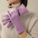 Warm Outdoor Cycling Fashion Cute Gloves_Cwmm1533