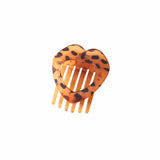 Cwaha07446_Flat Heart Hair Claw Clip Strong Grip For Women