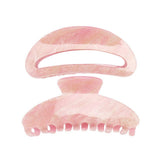 HOLLOW GLITTER ACRYLIC CLIP SHARK CLIP HAIRPIN_CWAHA4425