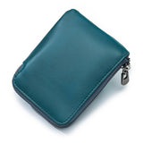 SHORT LEATHER SHORT RETRO ZIPPER ULTRATHIN CARD BAG_CWAB3874