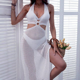 TEMPERAMENT SUSPENDER SKIRT BEACH COVER UP_CWMM1225