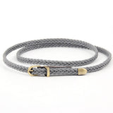 Cwabe0875_Vintage Hand-Woven Pin Buckle Belt