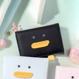 New Cute Yellow Duck Mini 3-Fold Wallet_Cwab06255