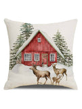 Vintage Farm Elk Christmas Pillowcase_Cwmm1405