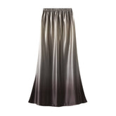 SATIN HIGH WAIST FISHTAIL BODYCON MIDI SKIRT_CWBMS0360