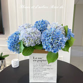 HYDRANGEA ARTIFICIAL MOISTURE TOUCH FLOWER BOUQUET_CWMM6482