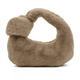 SIMPLE SOLID COLOR MAKEUP BAG DUMPLING BAG_CWAB1434