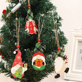 CHRISTMAS DECORATIONS PAINTED WOODEN PENDANTS_CWMM2650