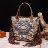 Vintage Hand-Woven Flow Beard Shoulder Bag_Cwab2600
