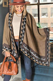 PATTERNED TRENDY FASHION SHAWL WRAP_CWASC0015