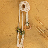 HANDMADE BRAIDED DOUBLE LAYER WAIST BELT SSCWMM6414