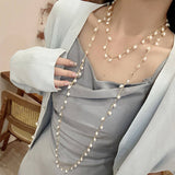 HIGH END LONG VERSATILE PEARL SWEATER NECKLACE_CWAJE3885