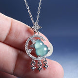 Sensory Fortune Star Moon Collarbone Chain