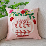 LUXURY EMBROIDERED THROW PILLOW COVER FOR SOFA BED_CWMM7681