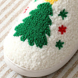 HOME CHRISTMAS TREE WARM COTTON SLIPPERS_CWSHS0290