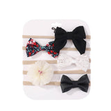 BABY NYLON HEADBAND SET WITH SOFT BOW_CWAHA6725