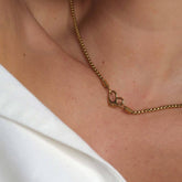 STAINLESS STEEL HEART NECKLACE PENDANT NECKLACE_CWMM5588