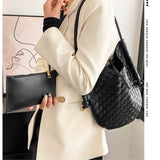 HAND WOVEN BAG STYLISH STRAW ARMPIT BAG FOR WOMEN_CWAB1913