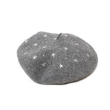 FIVE POINTED STAR HOT DIAMOND FASHION BERET_CWAH1930