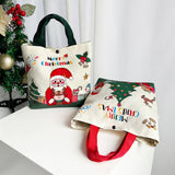 Cwmm9357_Christmas Eve Gift Candy Apple Tote Bag