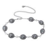 RETRO STYLE METAL OVAL BUCKLE WAIST CHAIN_CWABE0489