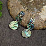 HIGH QUALITY NATURAL ABALONE PENDANT EARRINGS_CWMM4271