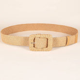 Ven Square Buckle Elastic Waistband_Cwabe0438