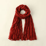 Women Cotton Scarves Soft Fashion Wrap Shawl