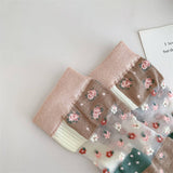 RETRO NEW GARDEN TRANSPARENT SOCKS_CWMS0555