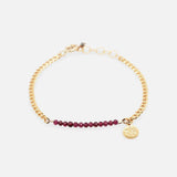 Womens Creative Twelve Birthstone Beaded Bracelet_Cwmm3914