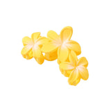 CANDY COLOR FLOWER HAIR CLAW EGG FLOWER SIDE CLIP_CWMM5007