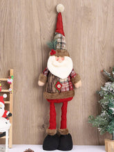 Vintage Snowflake Plaid Christmas Decorations_Cwmm2760