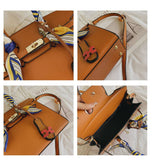 Retro Large-Capacity Hand-Held Crossbody Bag