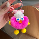 Cwmm10412_Cute Keychain Plush Toy Bag Charm