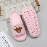 HIGHLAND COW EVA SLIDES WOMEN SUMMER SANDALS_CWSHF00228