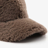 Winter Plush Baseball Hat, Unisex Outdoor Warm Cap_Cwah2169