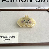 CUTE CARTOON CAT ACETATE HAIR CLIP WITH BUNNY_CWAHA5719
