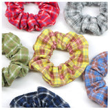 SIMPLE NEW PLAID HAIR TIE_CWAHA1066